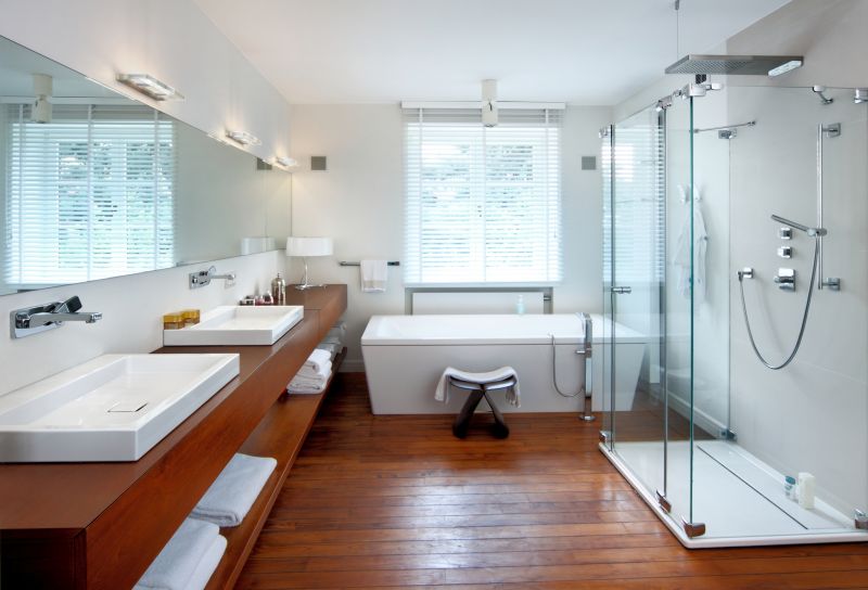 Contemporary Bathroom with Smart Features