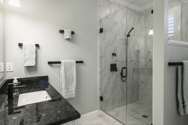 Granite Shower Installation in Fairhope