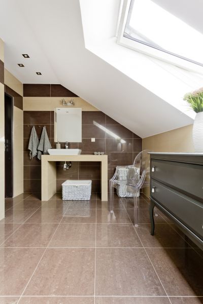 Attic Bathroom Installation in Fairhope
